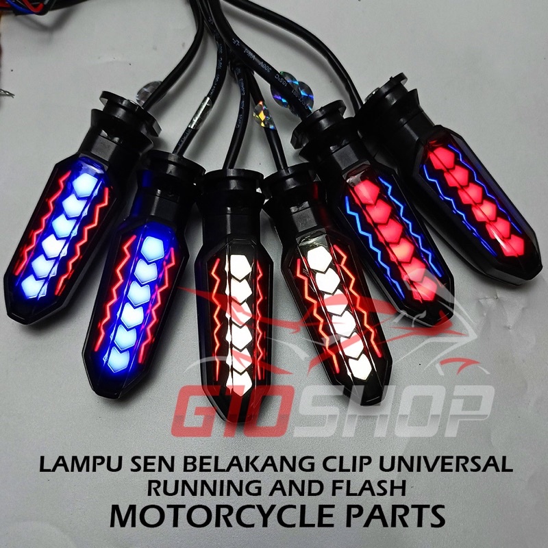 lampu Sein Belakang Mode Running Motor R15 V1 R15 V3 R15 V4 Ninja 250 FI R25 CBR 150 CBR 250 Vario 1