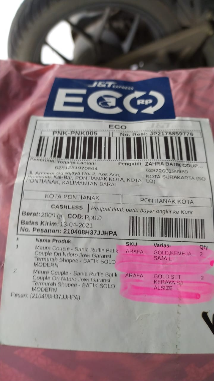 Maura Couple - Sania Ruffle Batik Couple Ori Ndoro Jowi Garansi Termurah Shopee - Batik Solo Modern