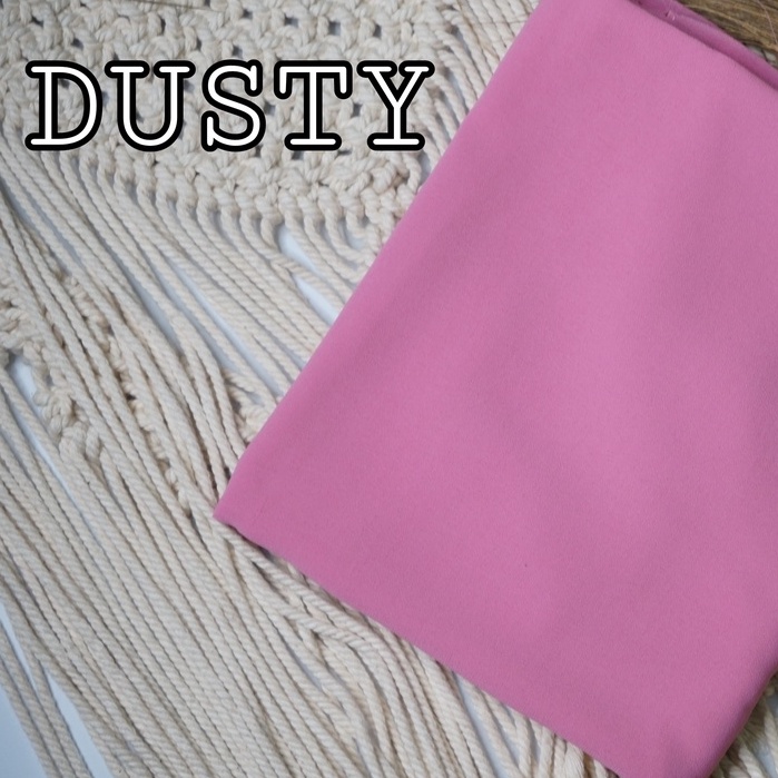 PASHMINA SQUARE CERUTY 180x75CM/PASHMINA BELLA SQUARE-DustyPinkSQUARE