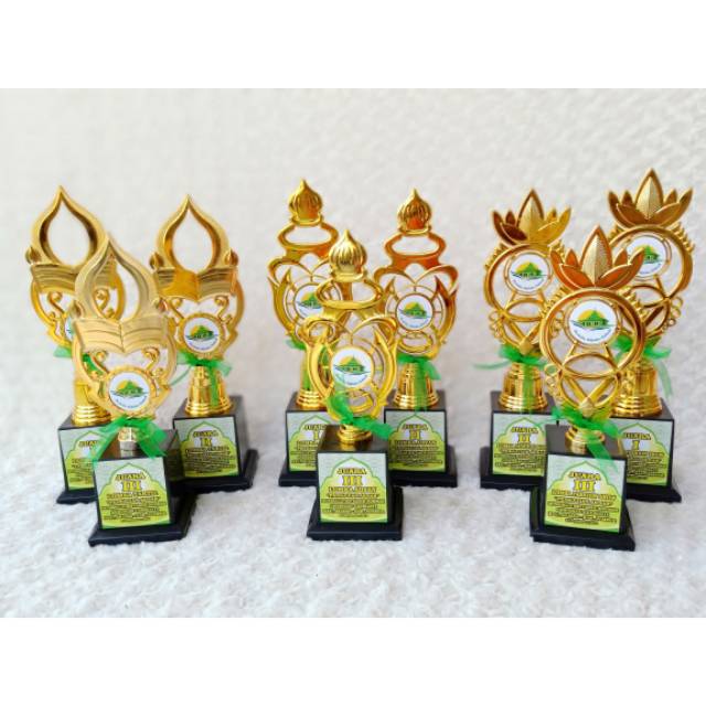 Piala Set 123 Piala Mini Piala Murah piala set mini piala set murah piala imtihan piala maulid piala