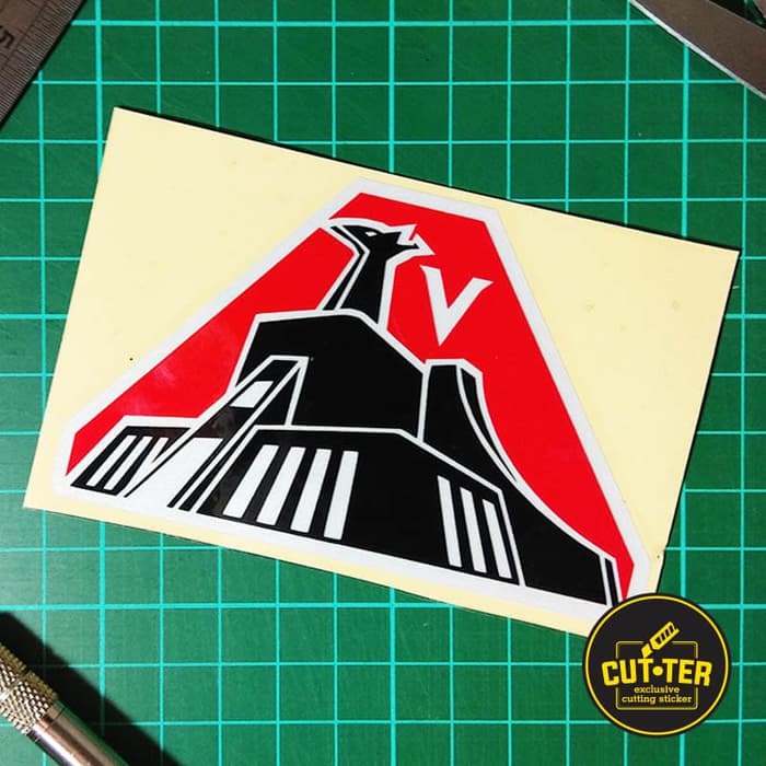 cutting sticker VOLTES V base