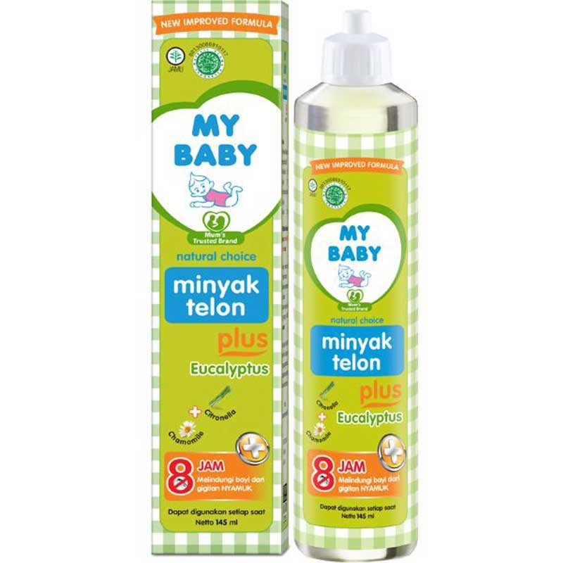 Minyak Telon My Baby 145ml 150ml Lavender / MyBaby Minyak Telon Plus 145 ml 150 ml