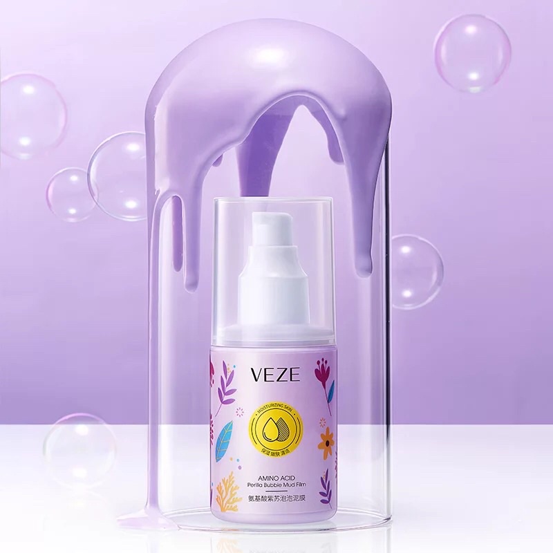 VEZE BUBBLE MASK FACIAL MASK - Masker Wajah Bubble Perilla