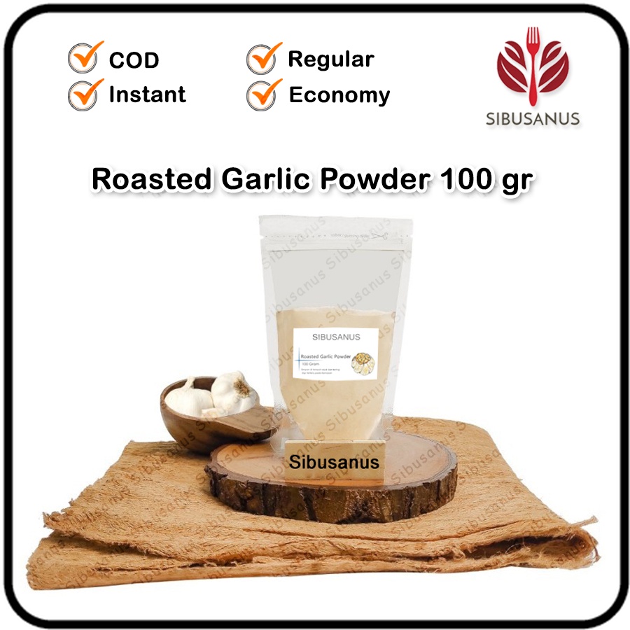 

Bawang Putih Bubuk Panggang 100 gram Roasted Garlic Powder Roasted