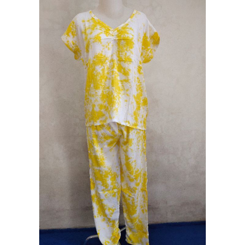 Setelan Tie Dye Rayon