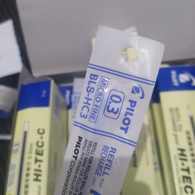 

[COD] refill isi ulang pen hitec pilot 0.3 KOMPLIT Kode 1235