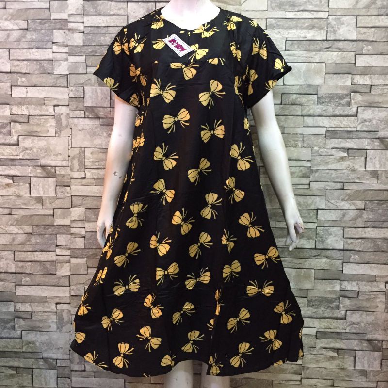 DASTER BALI MURAH MOTIF KEMBANG | BATIK AQILAH-KC 17