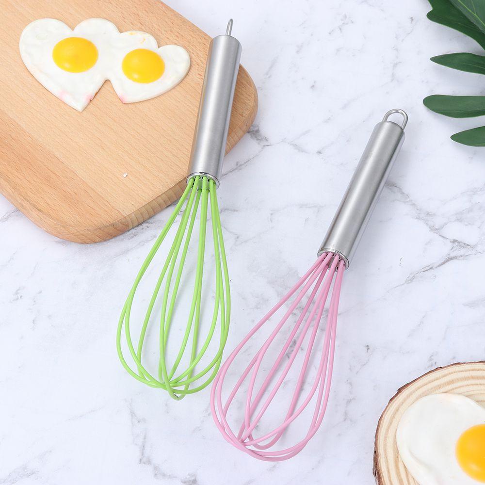 Solighter Pengocok Telur Kawat Balon Hand Cream Stirrer Mixer Gadget Dapur Kocokan Stainless Steel