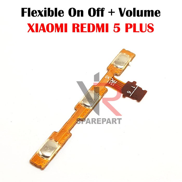 FLEXIBLE ON OFF XIAOMI REDMI 5 PLUS ON OFF + VOLUME