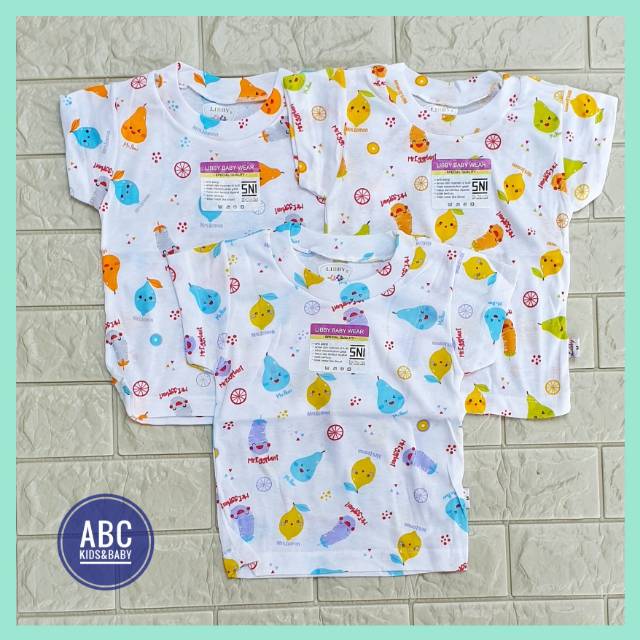  Libby  Kaos  oblong  tipis Motif Shopee Indonesia