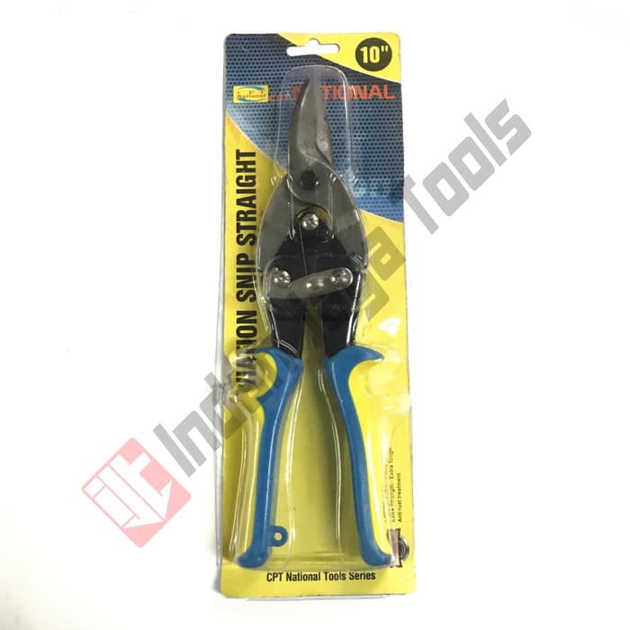 Promo CPT NATIONAL Gunting Baja Ringan Lurus - Aviation Snips Hollow Seng terbaik