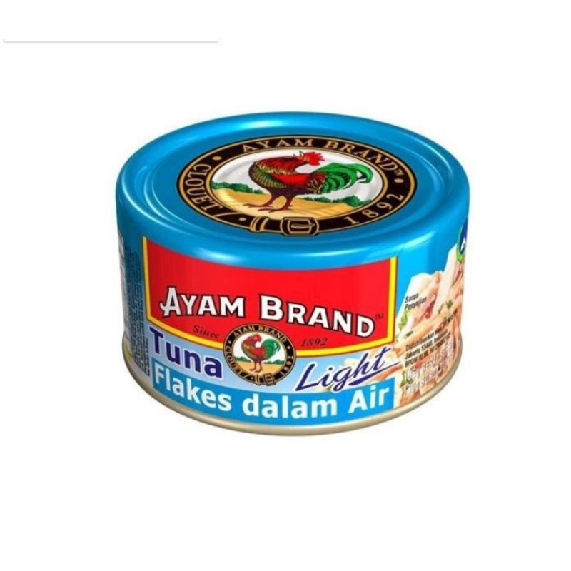 

Tuna Flakes Light In Water Ayam Brand 150 Gram