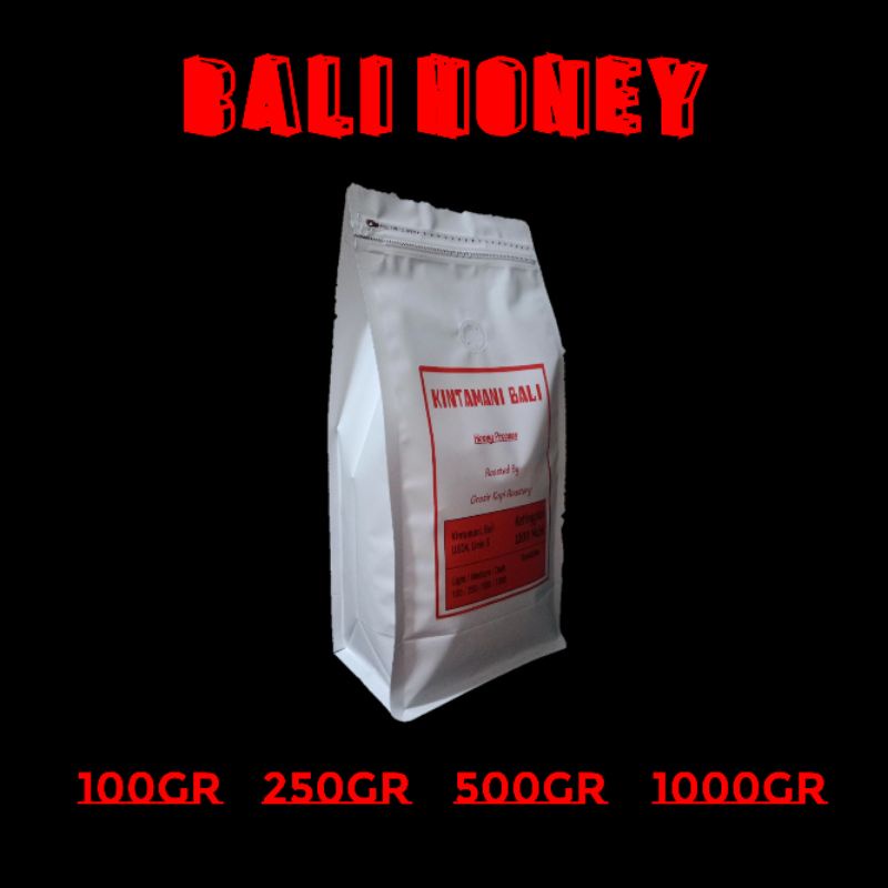 

Kopi Arabika Bali Honey 100/250/500/1000Gram (Biji/Bubuk)