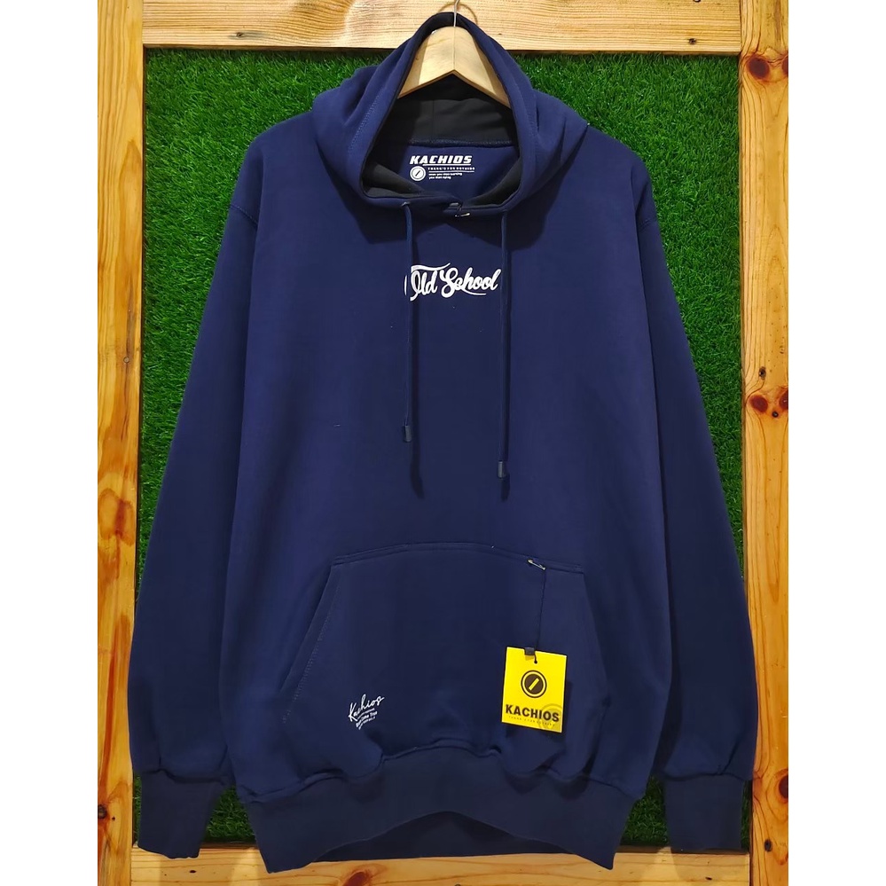 Hoodie Pria Wanita Keren Distro Warna Biru Navy BIG SALE Sweater Cowok Olahraga Bahan Adem Tebal COD Switer Murah