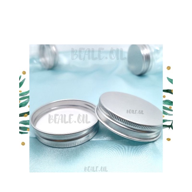 Pot Jar Plastik PET 200ml Tutup Aluminium Alumunium Aluminum Jar Wadah Bumbu Dapur Gula Garam Cookie toples mini jar mini plastik toples plastik kecil mini gula tepung garam estetik nordic