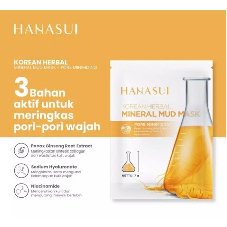 ✨SHASYA✨  HANASUI NATURGO PELL OFF &amp; MUD MASK SERIES BEST SELLER MASKER KOMEDO [ MASKER WAJAH KOREAN HERBAL [ JAPENISE FLOWERS [ ASIAN HERITAGE [ GOLD ANTI AGING