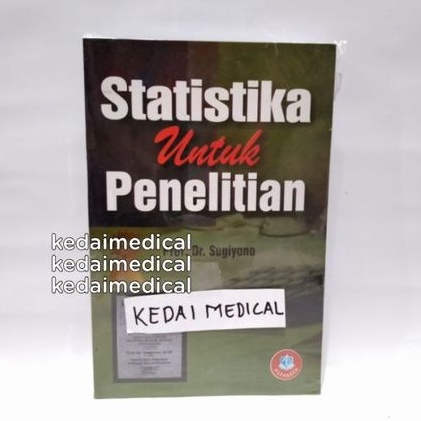 BUKU STATISTIKA UNTUK PENELITIAN TH.2019 SUGIYONO TERLARIS MURAH