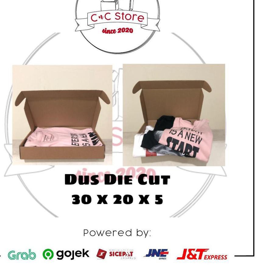 

Produk Terlaris Kardus Box Karton Polos Diecut Uk 30x20x5