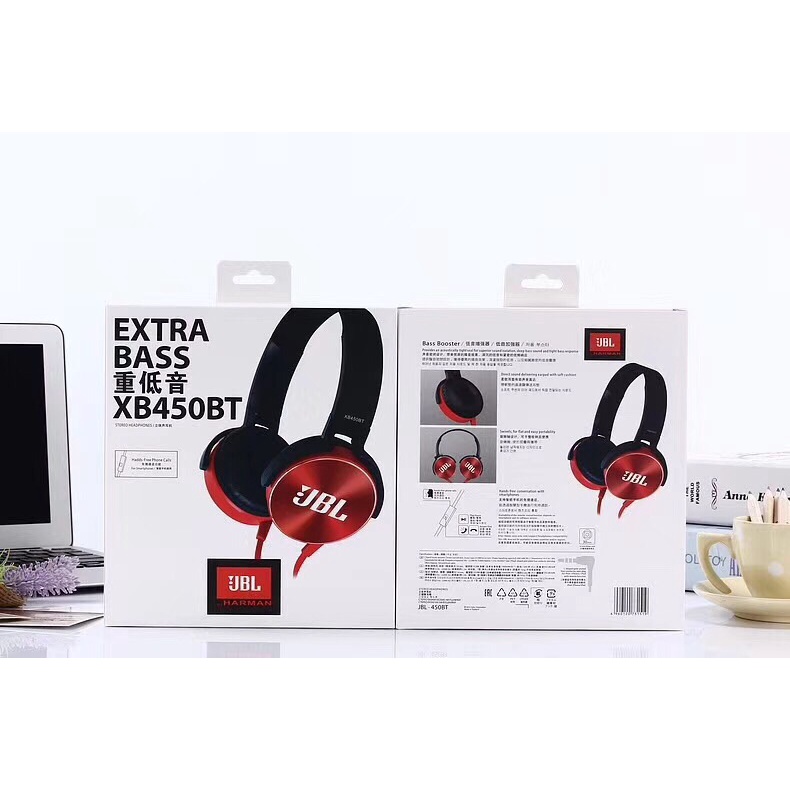 Headphone Wired Branded XB 450 / Headset Bando Bass XB450