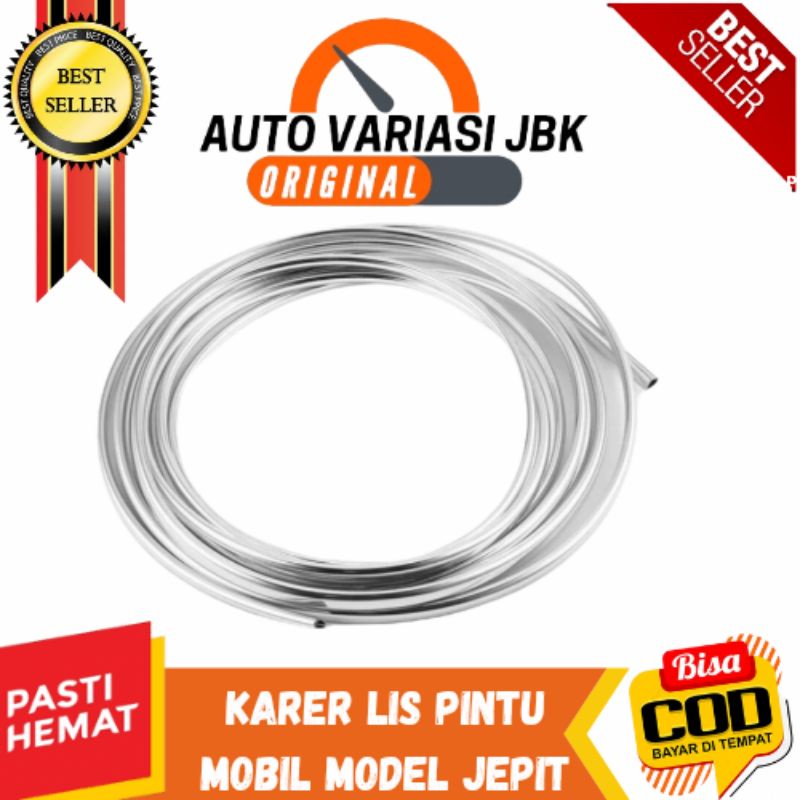 LIST Moulding CHROME 6MM Mobil 1 Meter