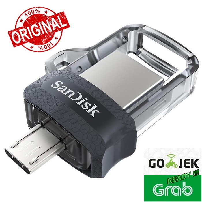 Flashdisk Sandisk OTG Ultra Dual Drive m3.0 16GB Resmi Original