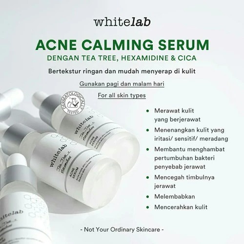 Whitelab Acne Serum (Calming) Serum Jerawat 20ml