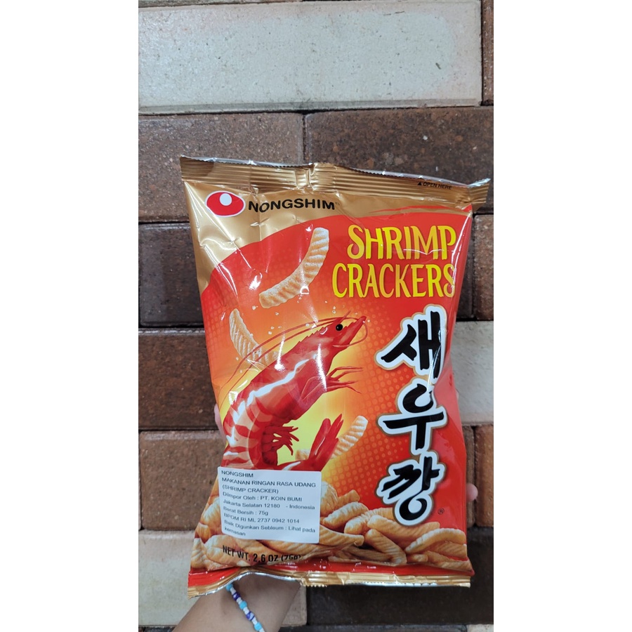 

- NONGSHIM SHRIMP CRACKER 75G