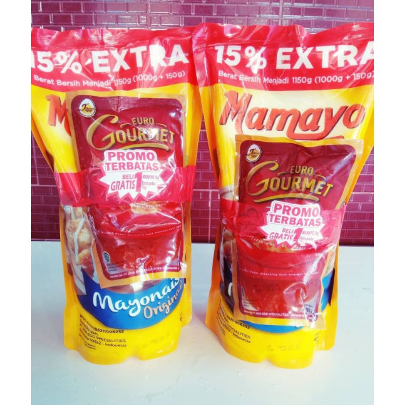 

MAMAYO MAYONAISE ORIGINAL KEMASAN 1KG