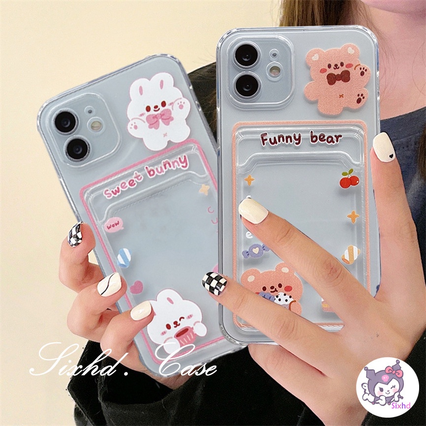 Redmi Note 12 11s 10s 11 10 9 8 12Pro Redmi 12C 10C 10A 10 9C A1 A1+ 9T 9A 9 Xiaomi 12 Lite 11 Lite 11T Pro Poco C40 M3 X5 X3Pro sixhd Put on Photos Phone Case Cute Cartoon Rabbit Pattern Soft Cases Cover