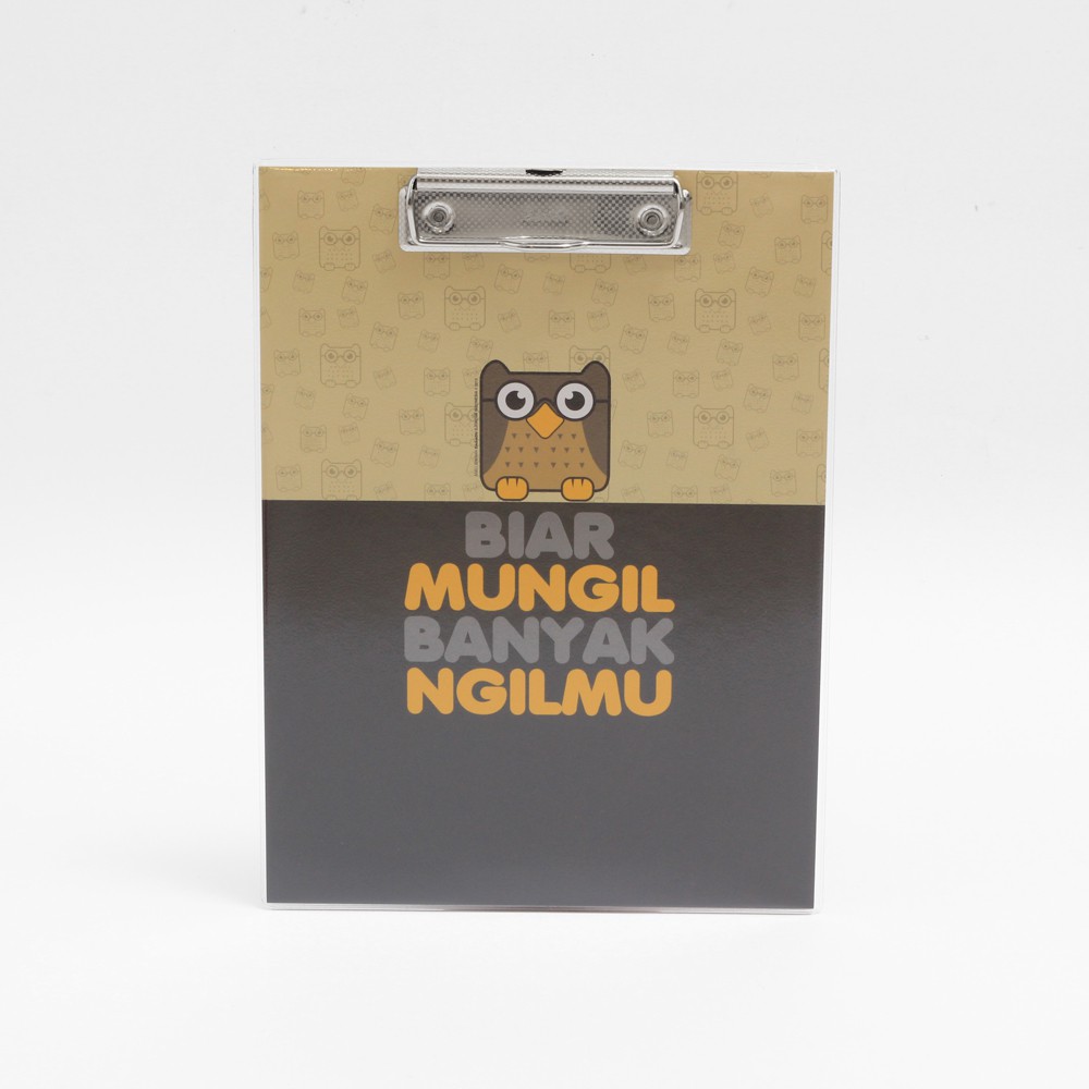 

[Stationery] Bantex Clipboard A5 Dagadu Biar Mungil Asal Ngilmu 4209 18