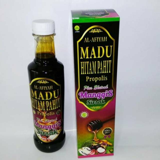 

Madu hitam pahit ekstrak manggis sirsak al afiyah