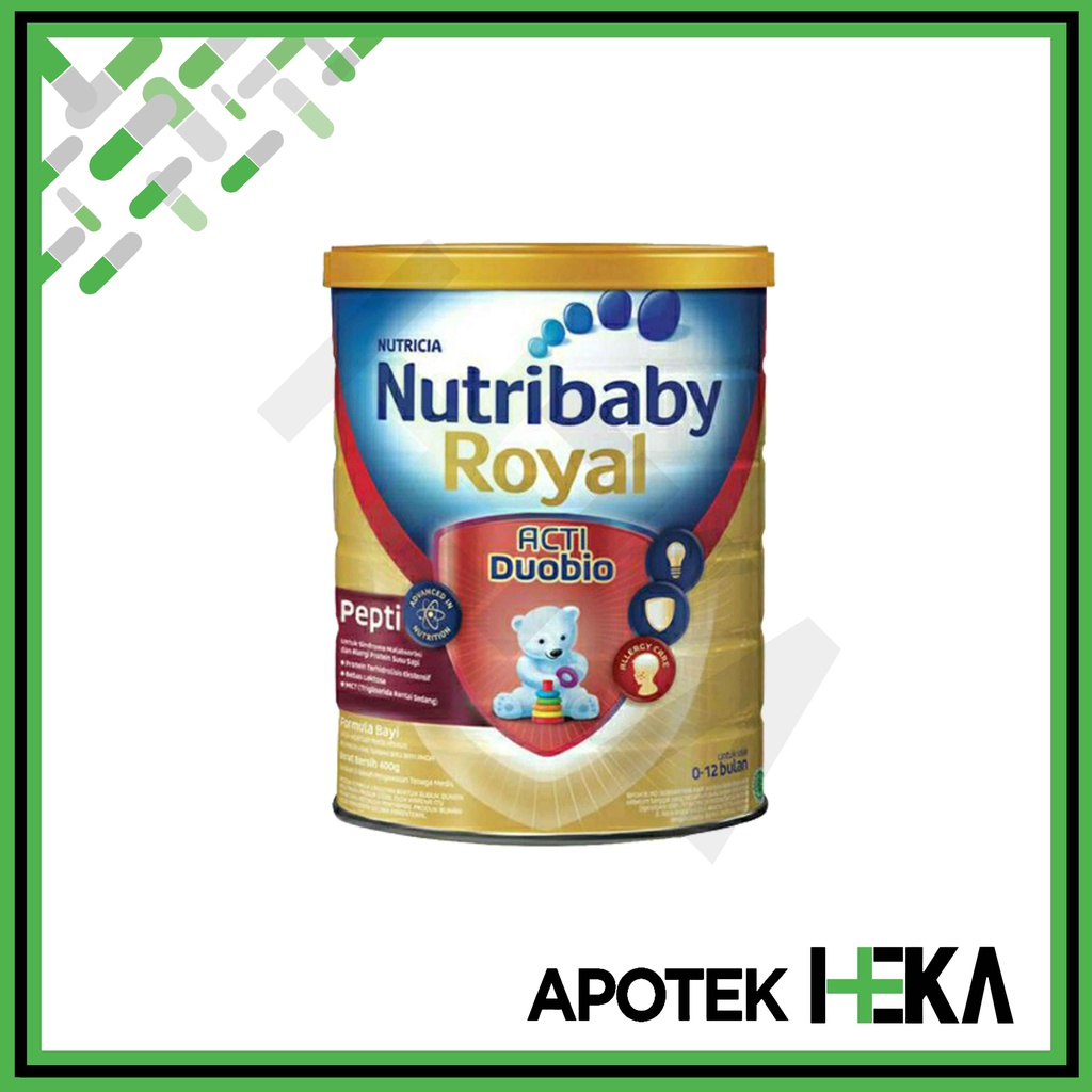 Nutribaby Royal Pepti 400 g - Formula Alergi Susu Sapi Ringan (SEMARANG)