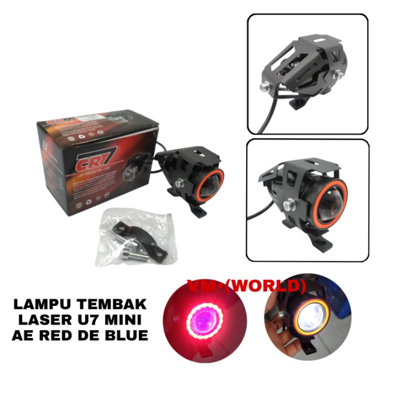 LAMPU TEMBAK SOROT U7 MINI TRANSFORMER