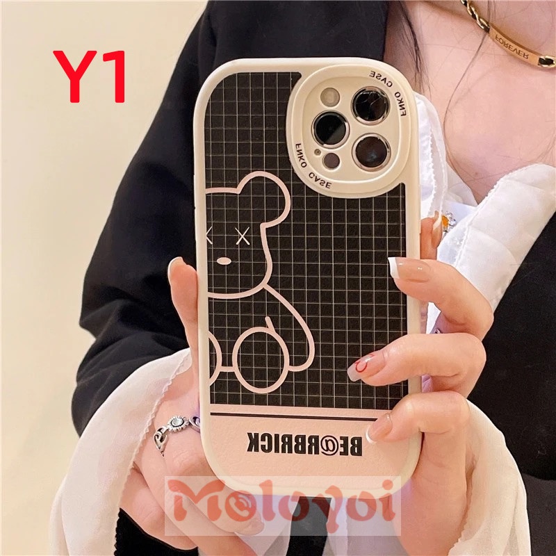 Soft Case TPU Motif Beruang Untuk Samsung A73 5G A13 M23 A33 A32 A12 A50s A03 A30s A50 A53 A10s A03s A02s A22 A23 A52 A72 A21s A71 A51 A3S A20s Aviol