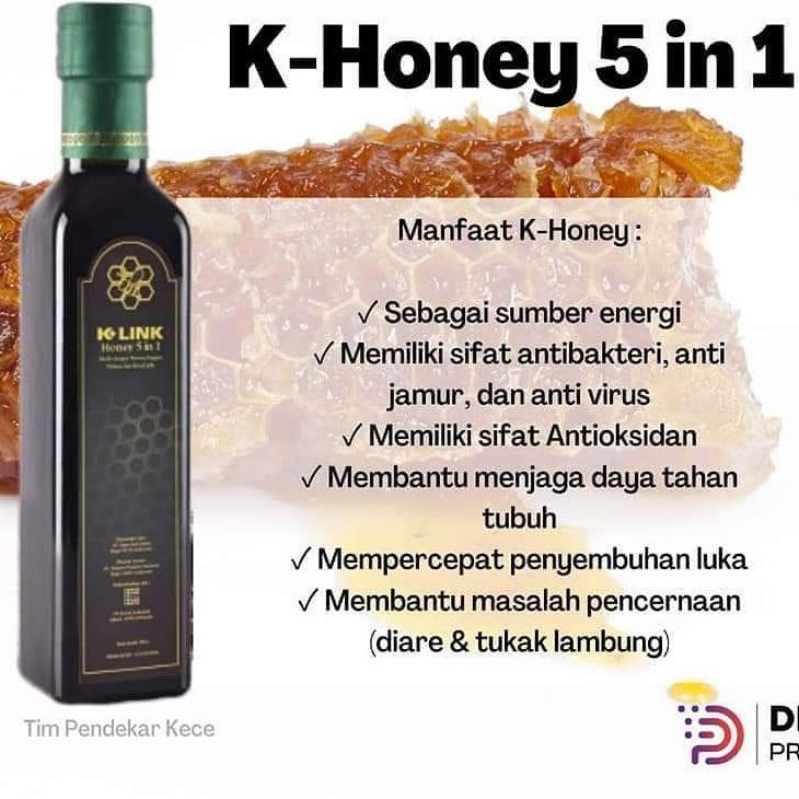 

K-honey 5 in1 Original Madu K-link InY //Produk@murah