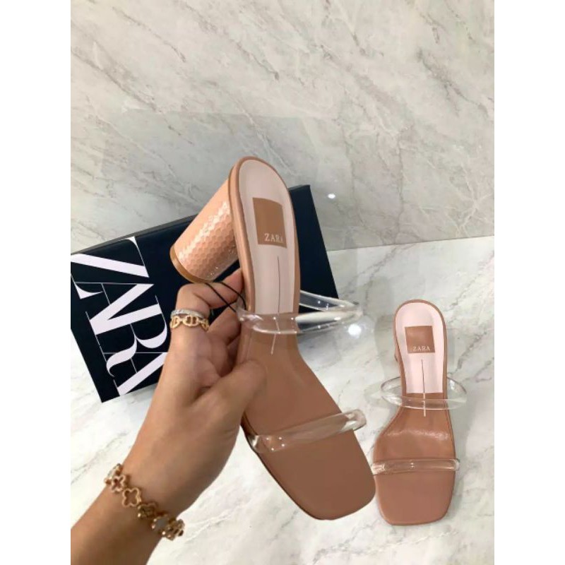 SANDAL WANITA | ZARA ZS256 HEELED ORI PREMIUM IMPORT