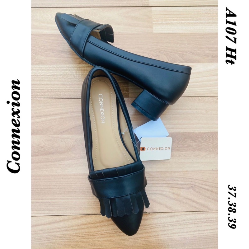 Sepatu Connexion AI07 Khaki Hitam