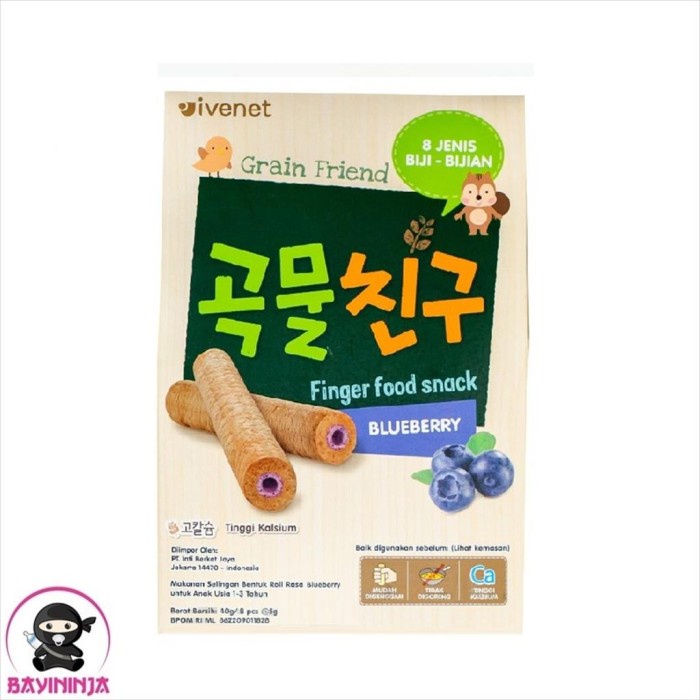 

IVENET Grain Friend Blueberry 40 g T-Ninjabayi 01