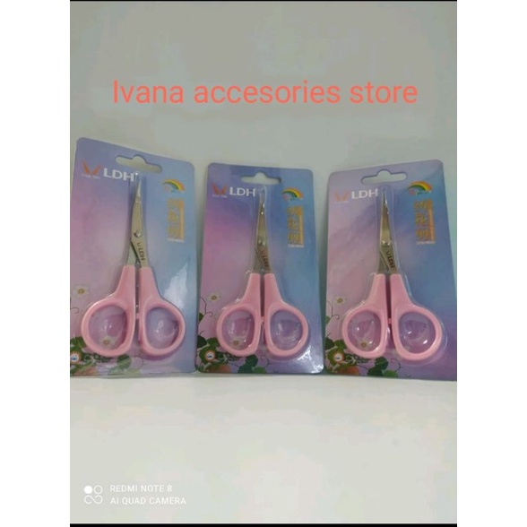 

Gunting LDH G 301C Pink 4 Inch * Premium Product * Best Seller *