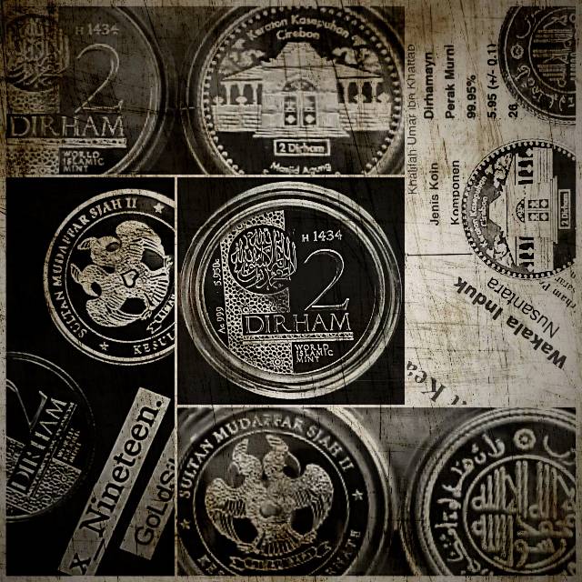 Koin 2 Dirham Wakala Kesultanan/antam/Sala/IMN/Nubex the hajj