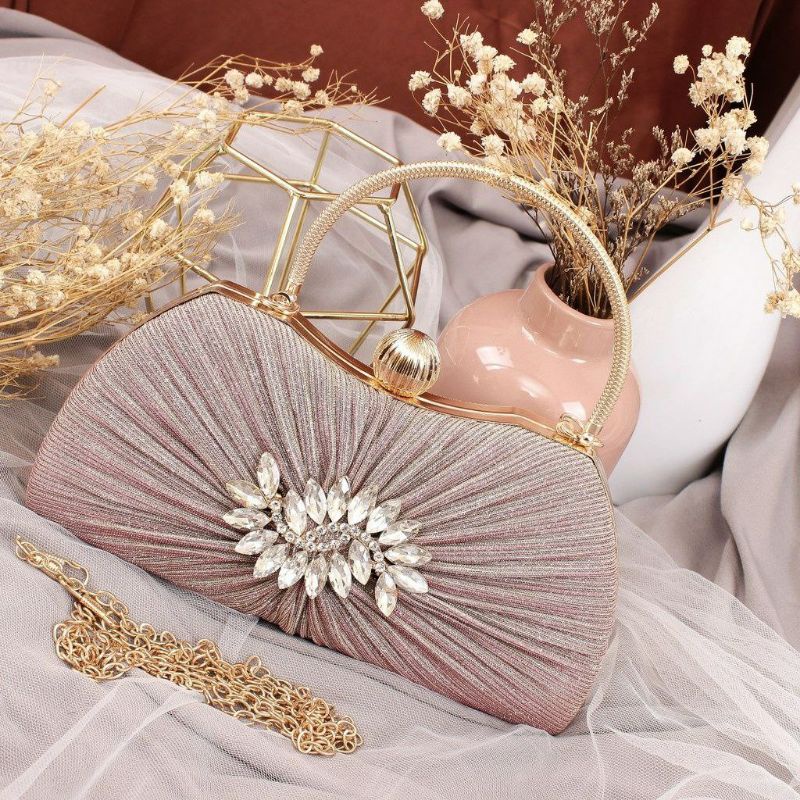 Tas pesta import Gliter mutiara terbaru GD57643