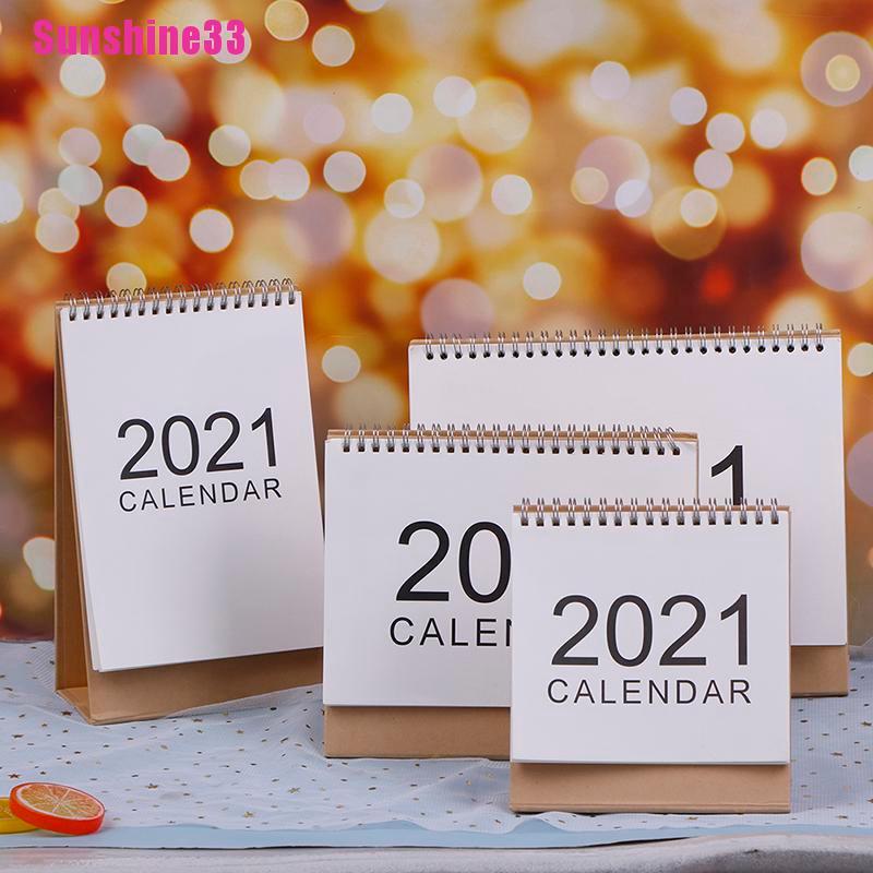 Sunshine33 Kalender Meja Tahun Baru 2020 2021 Shopee Indonesia