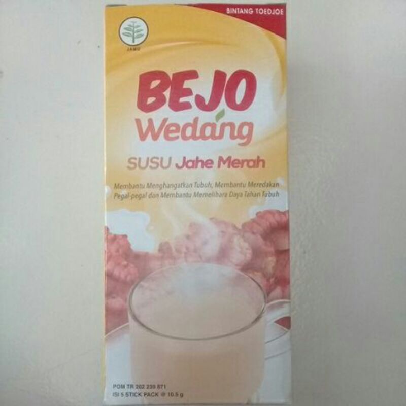 Bejo wedang susu jahe merah