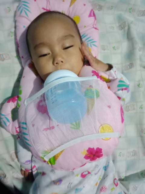 LAZY PILLOW DITA  Bantal Dot bayi BANTAL DOT BAYI BANTAL TEMPAT DOT BAYI LAZZY PILLOW BANTAL DOT BANTAL PENYANGA DOT Bantal Dot Botol Susu Bayi bantal menyusui leher minum susu peang bayi multifungsi