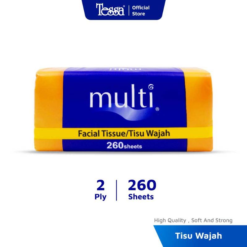 Tessa Multi Facial Tissue 260 Sheet