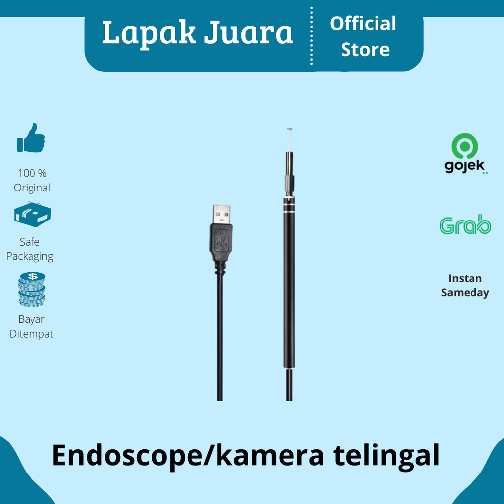 Kamera | Endoscope | Kamera Kuping | Endoscope Camera Telinga