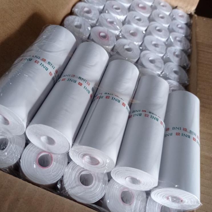 

READY!! KERTAS THERMAL Logo BNI 57 atau 58 Printer EDC Bluetoooth LINK, DLL ✿➽ 82