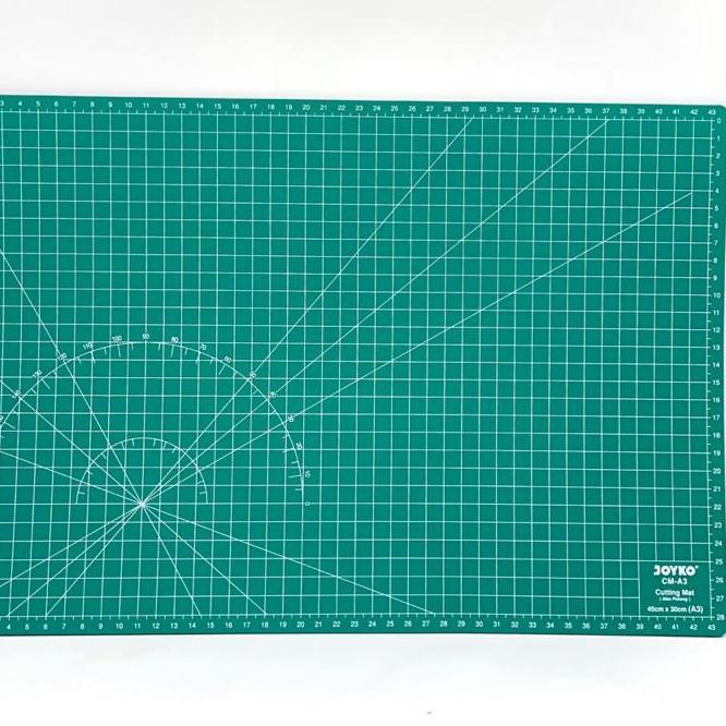 

12.12 Promo >> Cutting Mat Alas Tatakan Potong A3 Joyko A3 Double-sided 2 Sisi CM-A3 CM A3 45 x 30