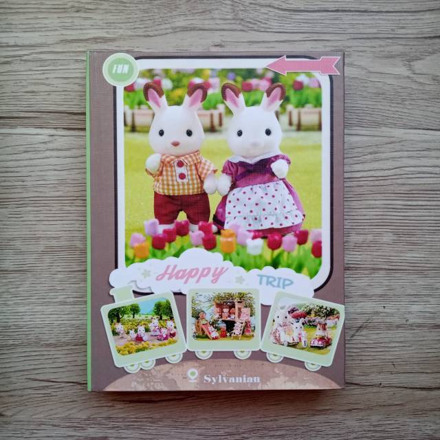 

Aneka Notebook A6 Sylvanian Families FREE custom nama
