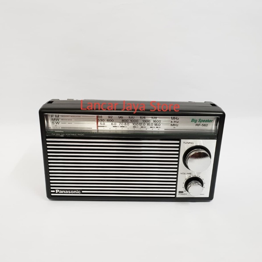 Radio Portable FM-MW-SW Panasonic RF-562DD Portable Radio